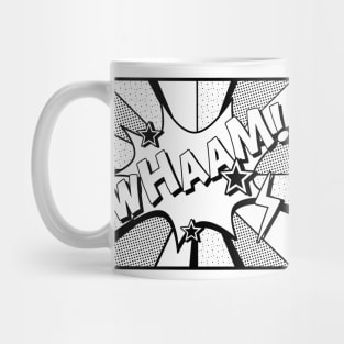 WHAAM!  Comic-Style Mug